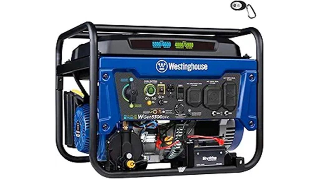 6600w dual fuel generator