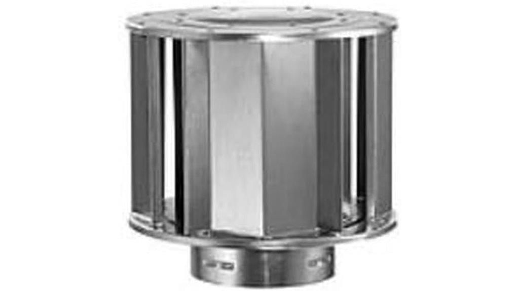 6 inch high wind cap