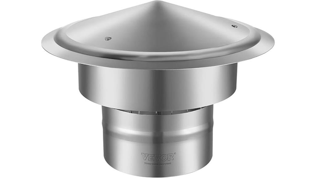 6 inch reinforced chimney cap