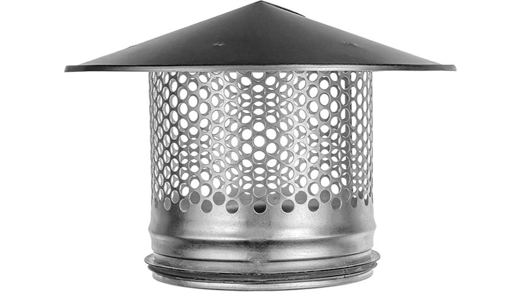 6 inch round roof vent