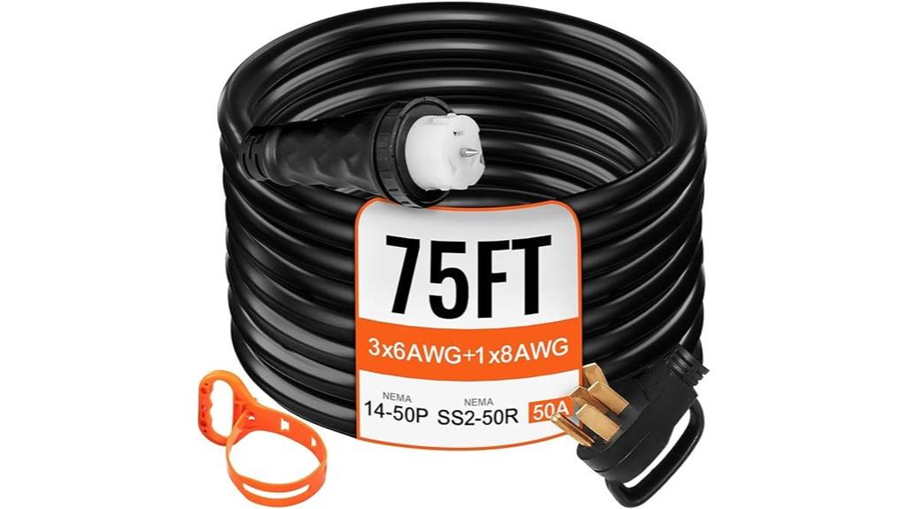 75 foot 50 amp cord