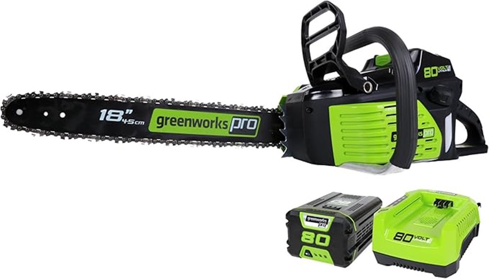 80v brushless chainsaw kit