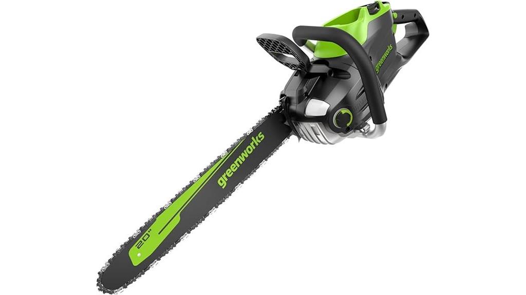 80v brushless cordless chainsaw