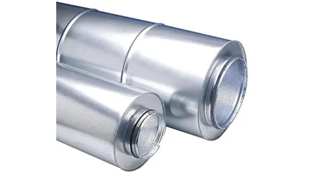 8 inch duct silencer