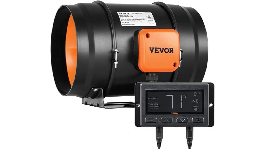 8 inch high airflow fan