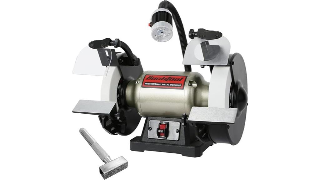 8 inch low speed bench grinder