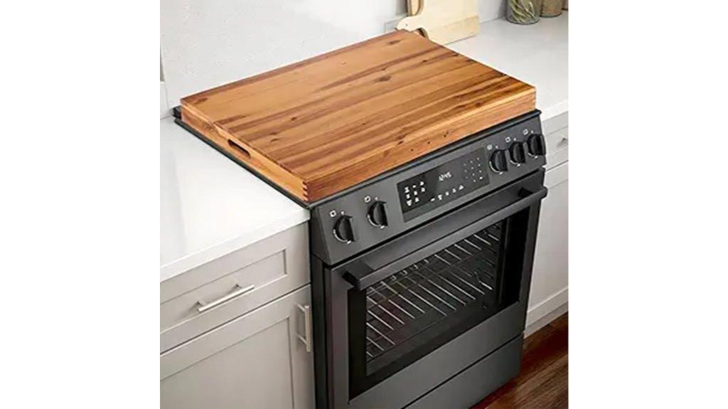 acacia wood stove covers