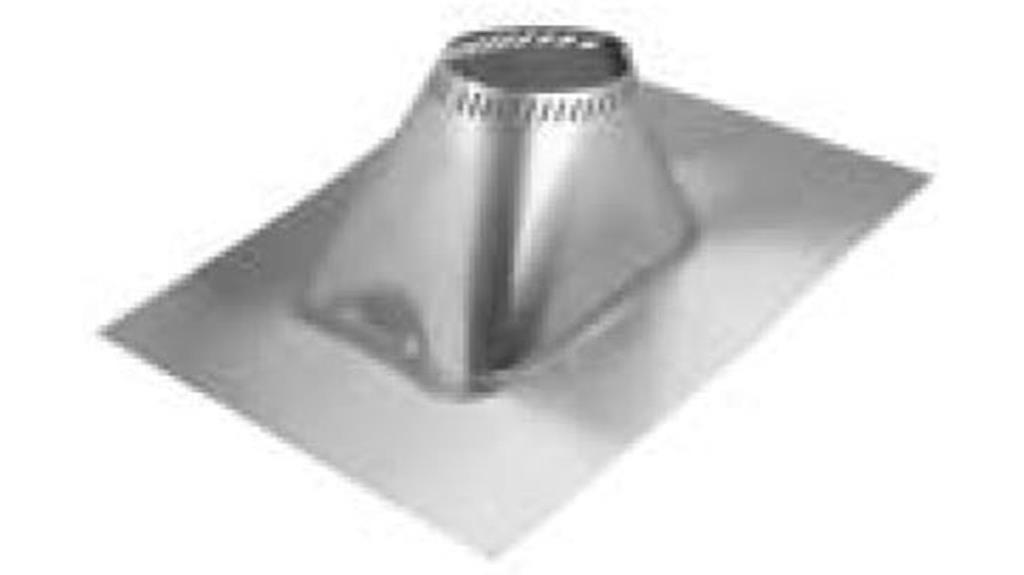 adjustable 6 inch roof flashing