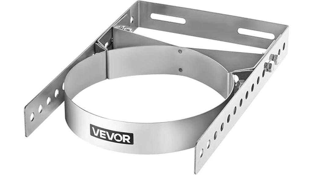 adjustable chimney wall bracket