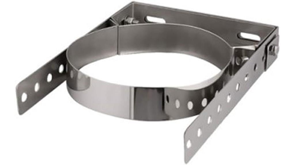 adjustable stainless steel wall bracket