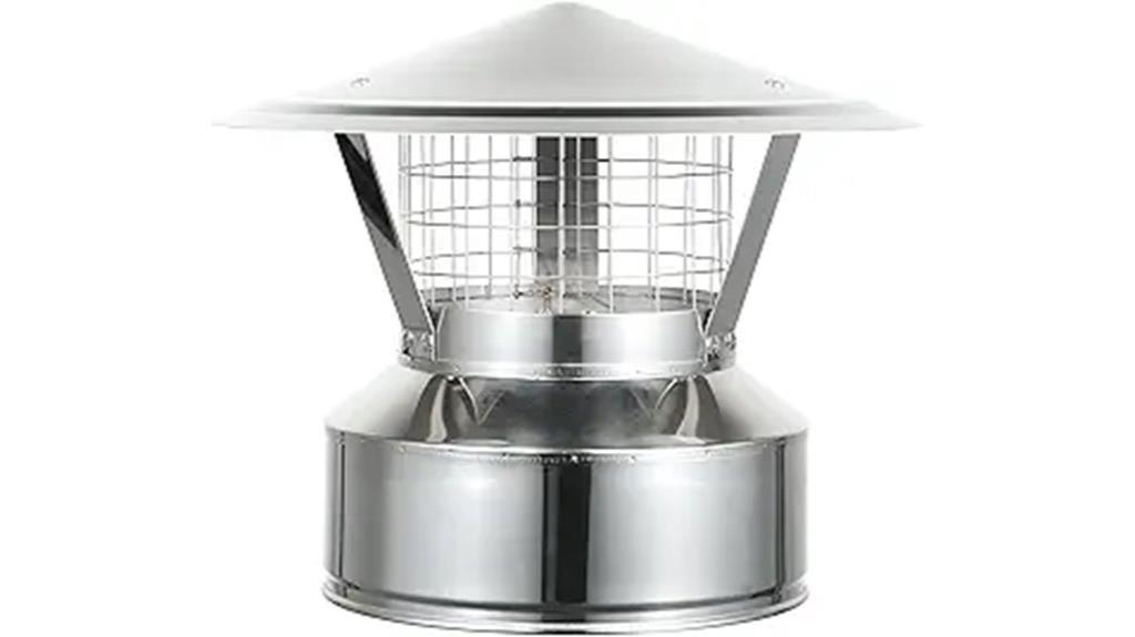 allfuelhst chimney spark screen