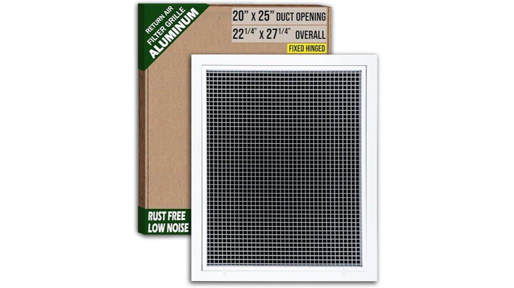 aluminum eggcrate air grille