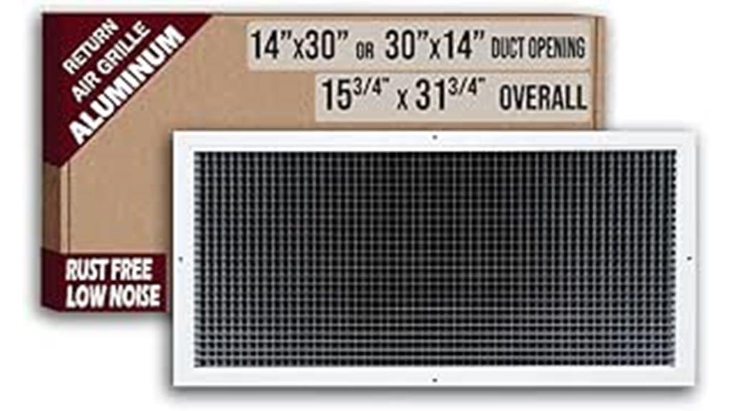 aluminum eggcrate vent cover