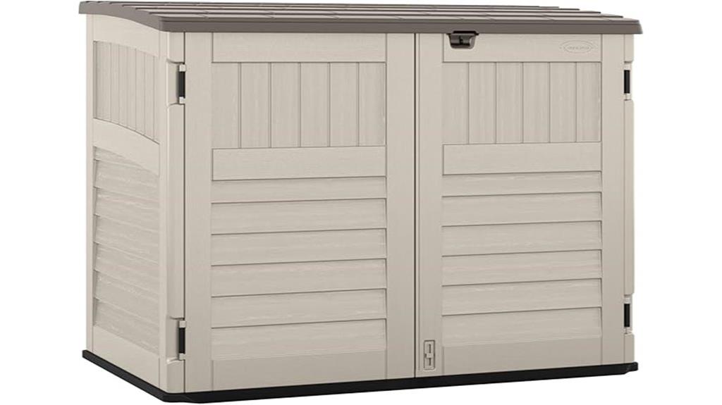 american made horizontal shed