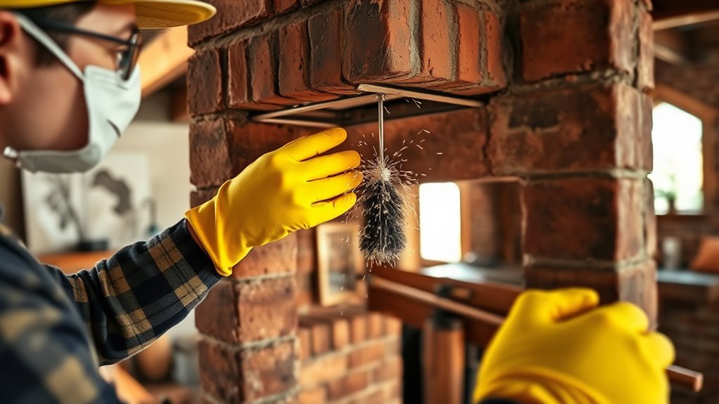 annual chimney inspection recommended