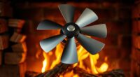 are heat powered fans effective