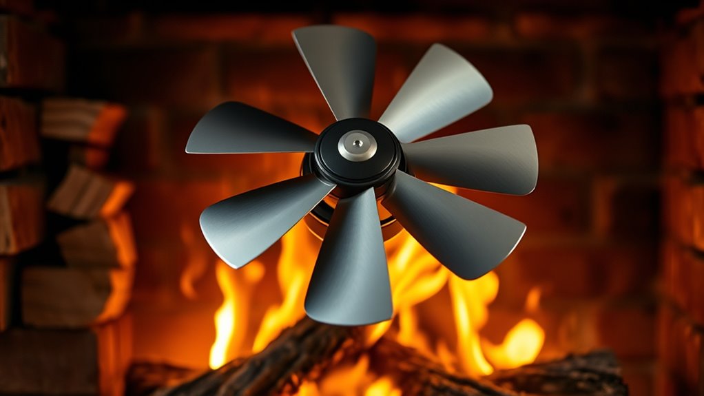 are heat powered fans effective