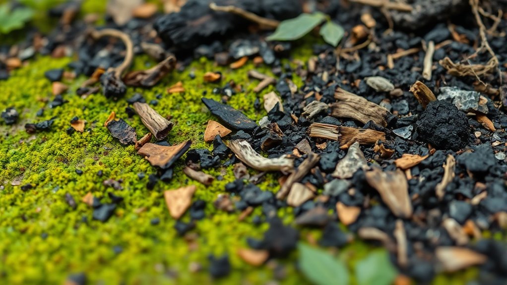 ash levels varied species