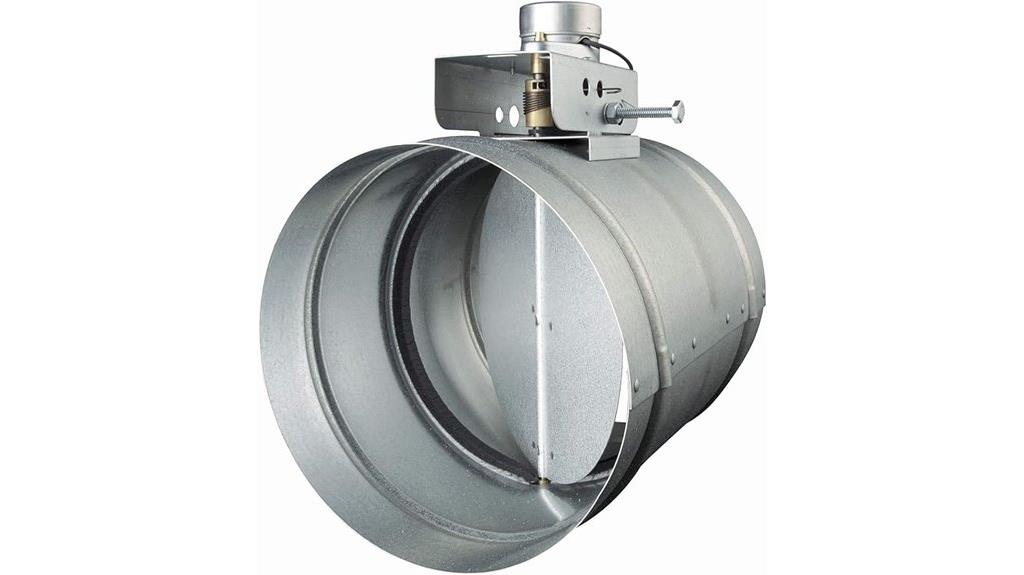 automatic make up air damper