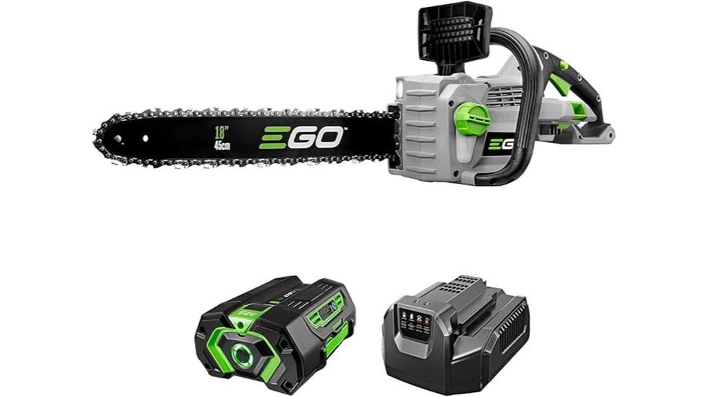 battery powered 18 inch chainsaw