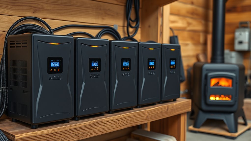 best 24v pellet stove backup