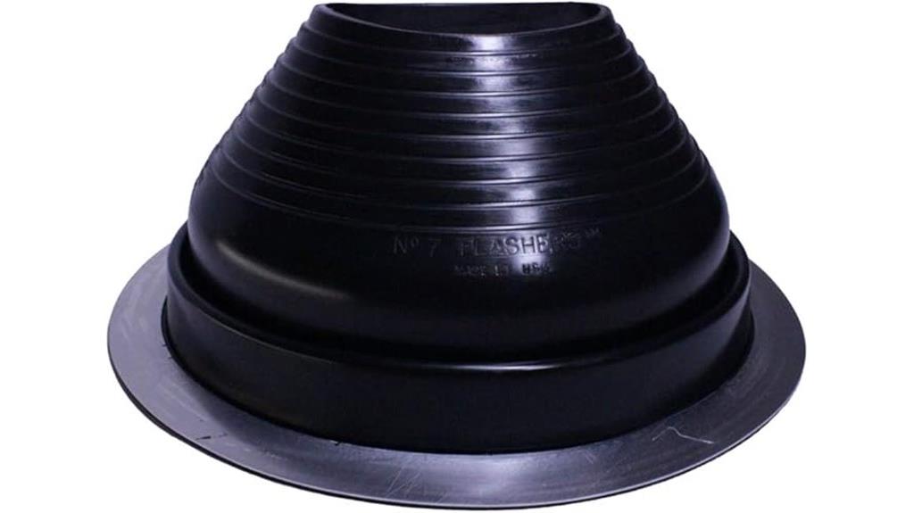 black epdm roof jack