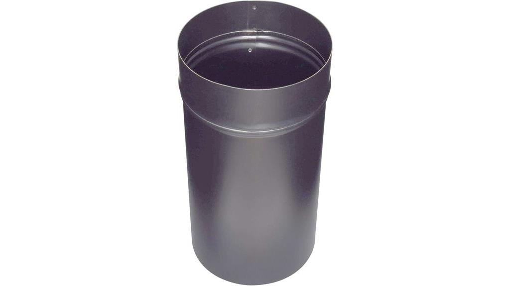 black matte slip connector