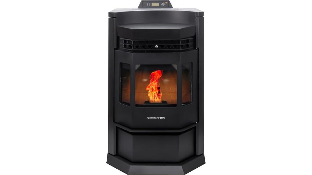 black pellet stove controller