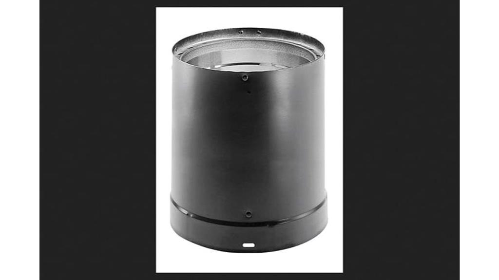 black stainless steel pipe
