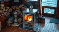 boat specific compact heating
