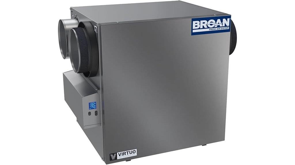 broan ventilator with lcd