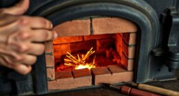 build miniature stove firebox