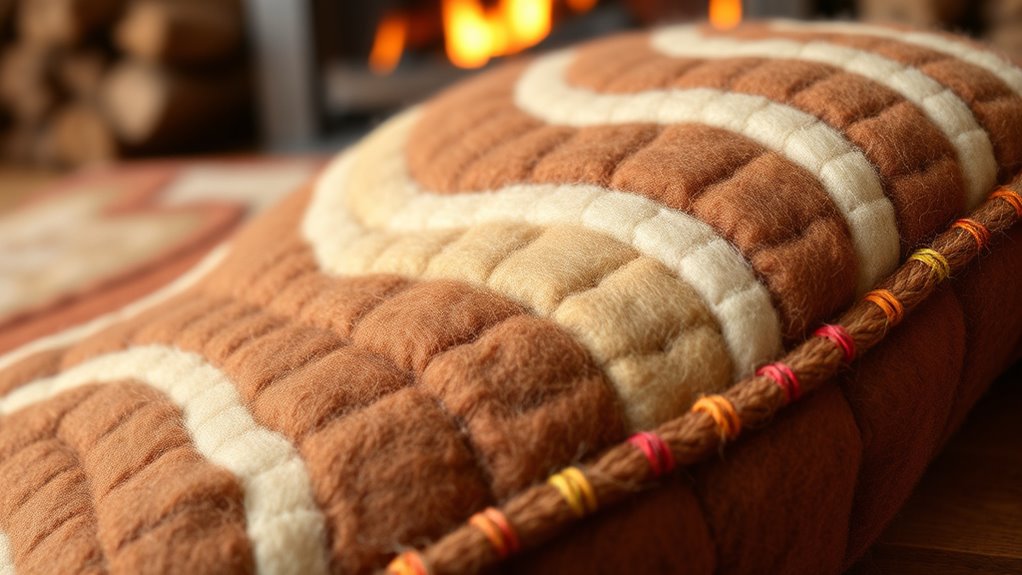 build warm wool hearth