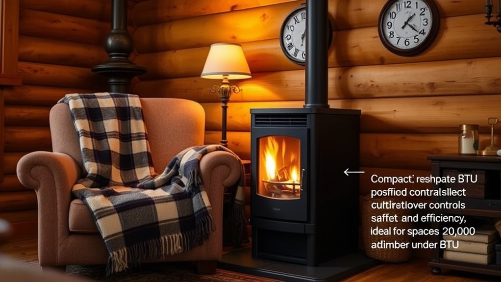 cabin pellet stove considerations