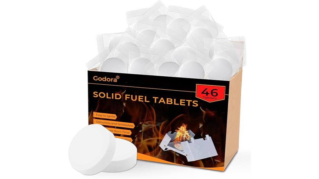 camping emergency solid fuel