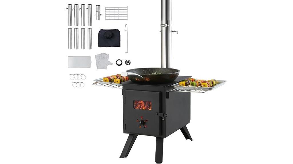 camping wood stove accessories