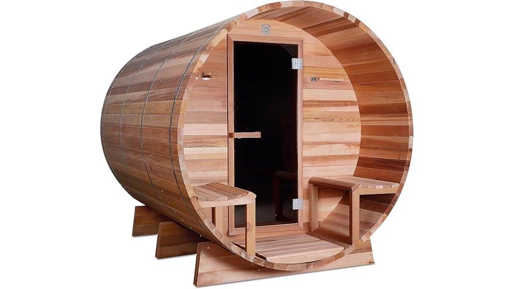 canadian cedar sauna