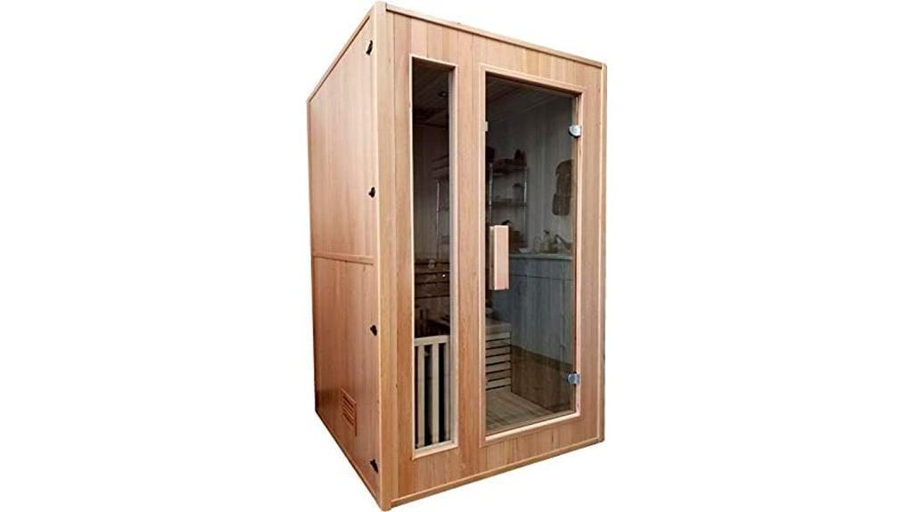 canadian hemlock sauna