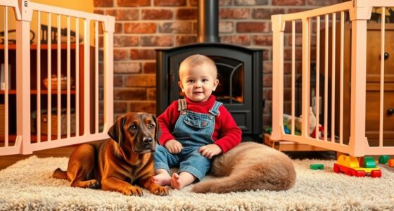 child pet stove safety
