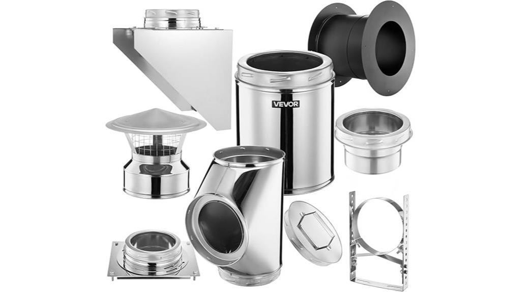 chimney kit for 6 inch pipe