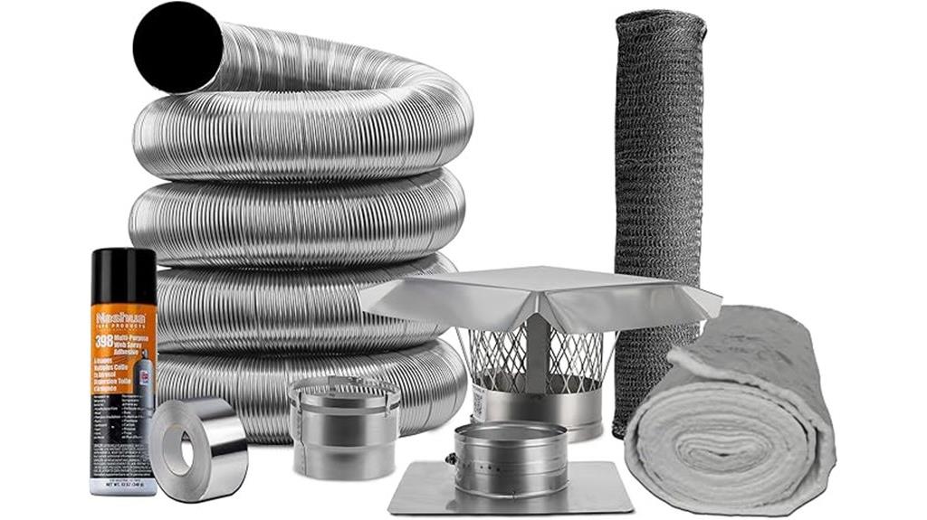 chimney liner insert kit