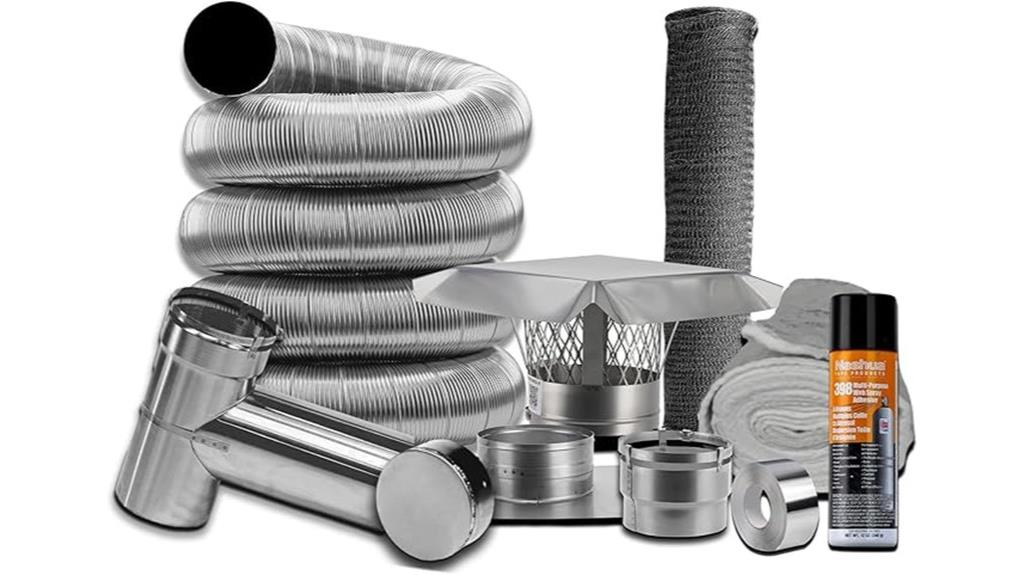 chimney liner tee kit