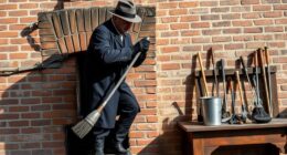chimney sweeping tools procedure