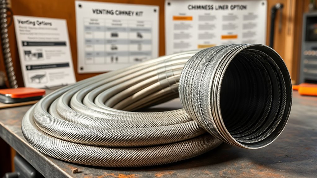 choosing durable stainless chimney liners