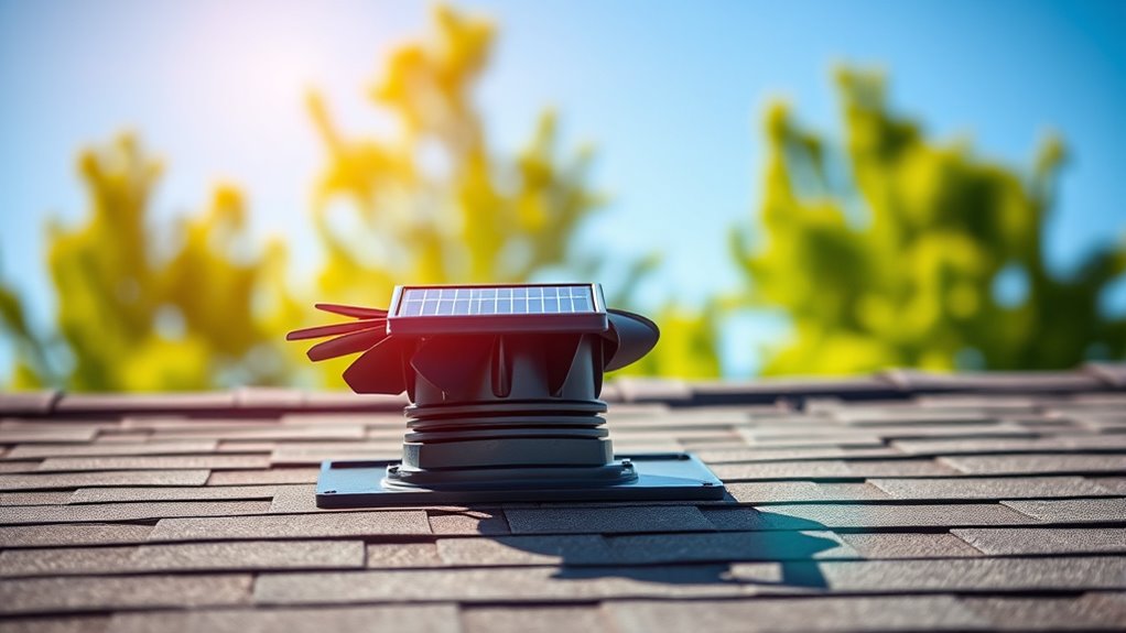 choosing efficient solar attic fan
