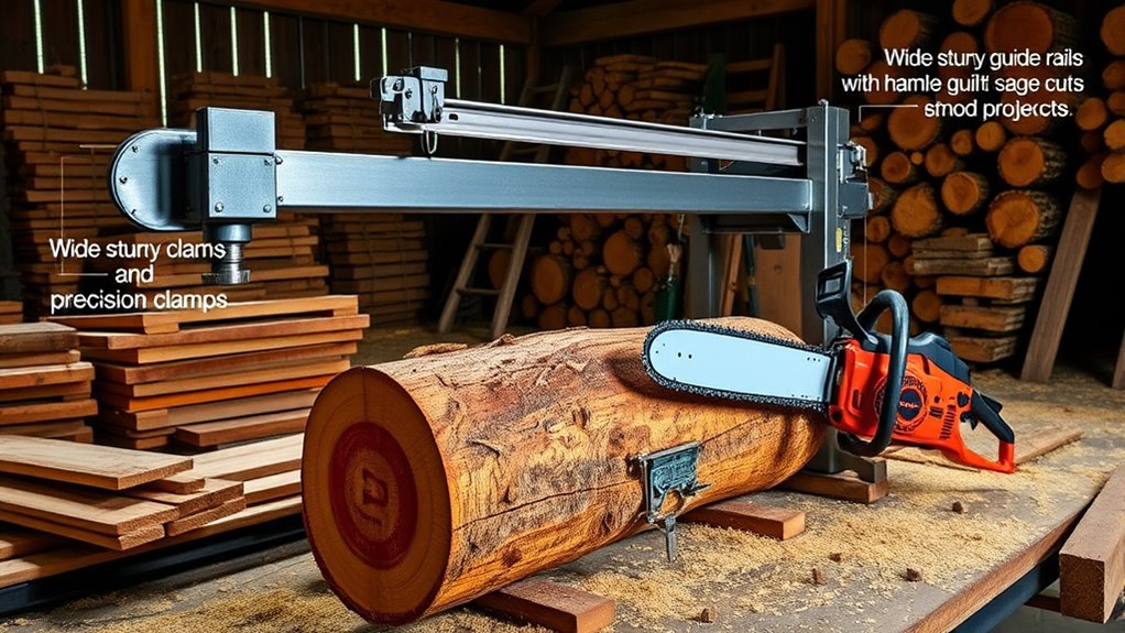 choosing large capacity chainsaw mill