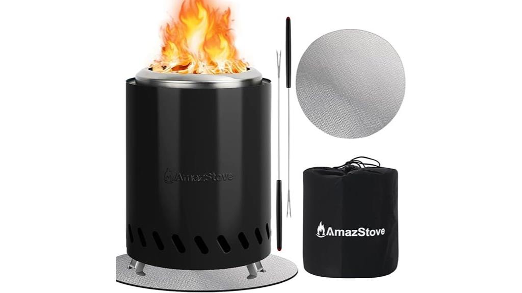 compact camping fire pit