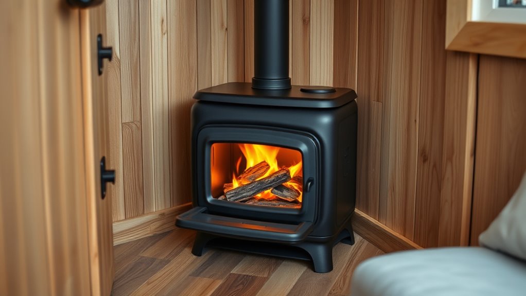 compact durable efficient stove