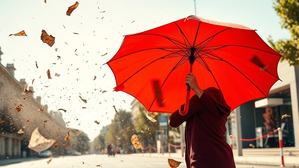 controlling drafts in wind