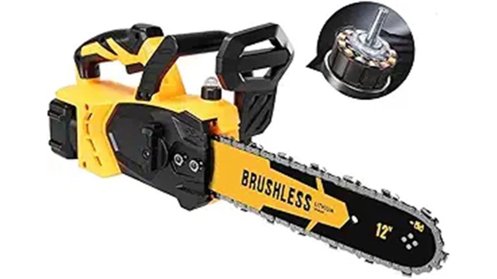 cordless dewalt chainsaw compatibility